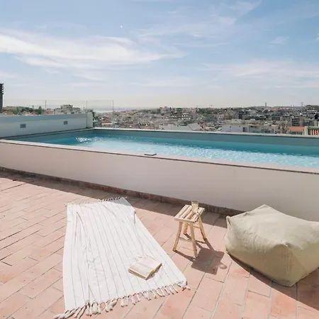 Bianco - 1 Bedroom And Pool In Santo Antonio * Lizbona